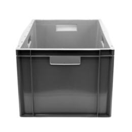 CAISSE PLASTIQUE GRIS 60L PLEINE (1)