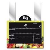ARDOISE VITAMINE VERT ANIS 11X15CM DISQUE PATTES