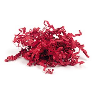 FRISETTE EN PAPIER PLISSE ROUGE (1KG)