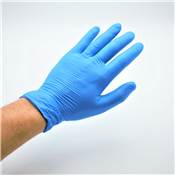 GANT NITRILE BLEU S NON POUDRÉ