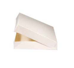 BOITE PATISSIERE BLANCHE 20/5 (50)