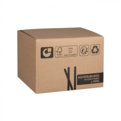 AGITATEUR CAFE BOIS 0,5x11,4CM (1000)