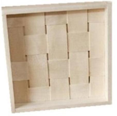 CAGETTE BOIS 180X125X45 FOND TRESSE